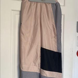 Reebok pink and black track pants